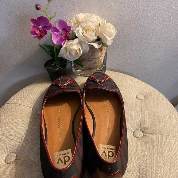 Dolce Vita Striped Loafers - Size 8.5 - Picture 3 of 13